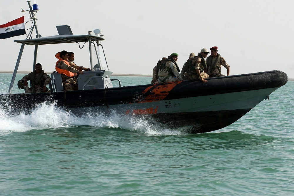 Naval school at Umm Qasr in Basra