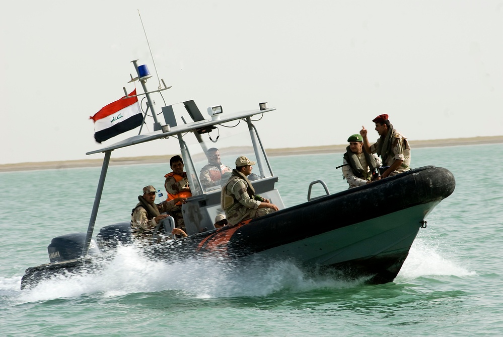 Naval school at Umm Qasr in Basra