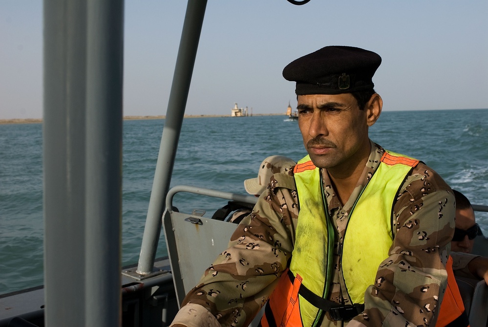 Naval school at Umm Qasr in Basra