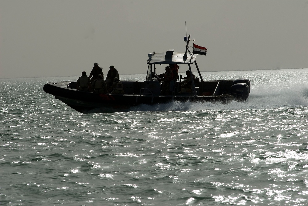 Naval school at Umm Qasr in Basra