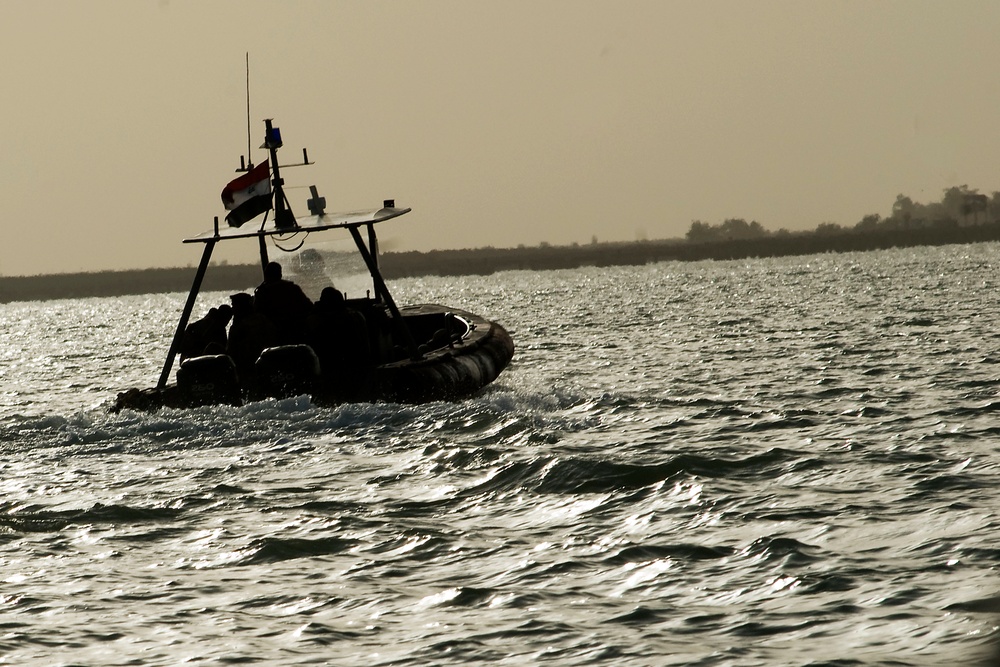 Naval school at Umm Qasr in Basra