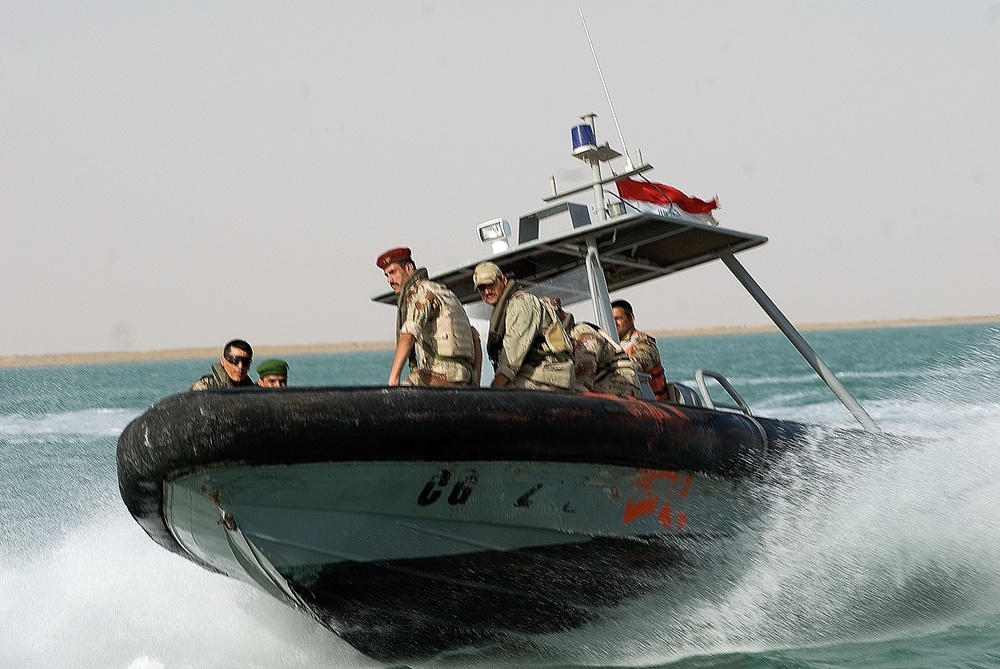 Naval school at Umm Qasr in Basra