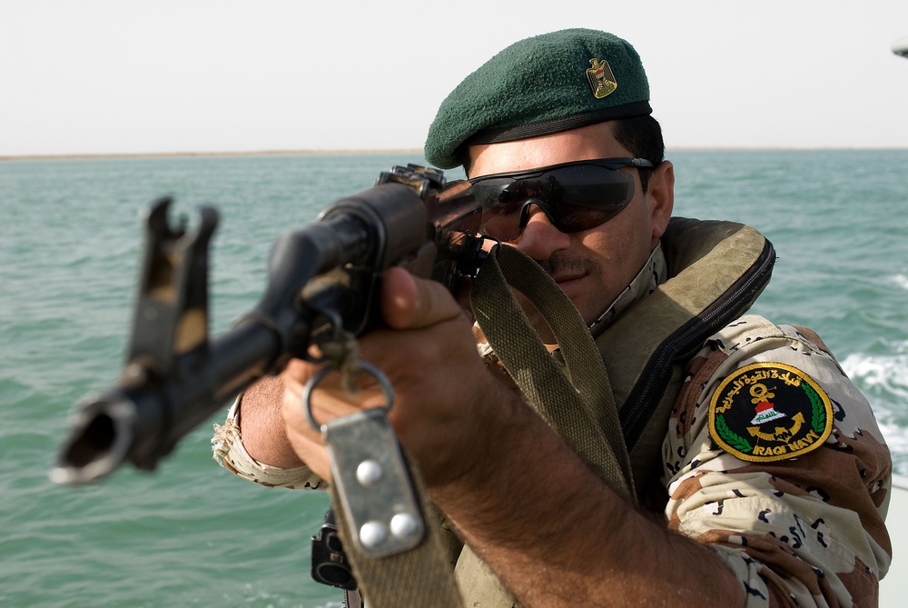 Naval school at Umm Qasr in Basra