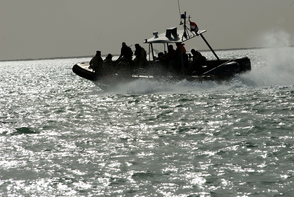 Naval school at Umm Qasr in Basra