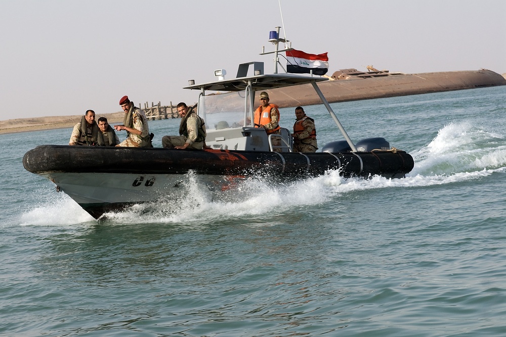 Naval school at Umm Qasr in Basra