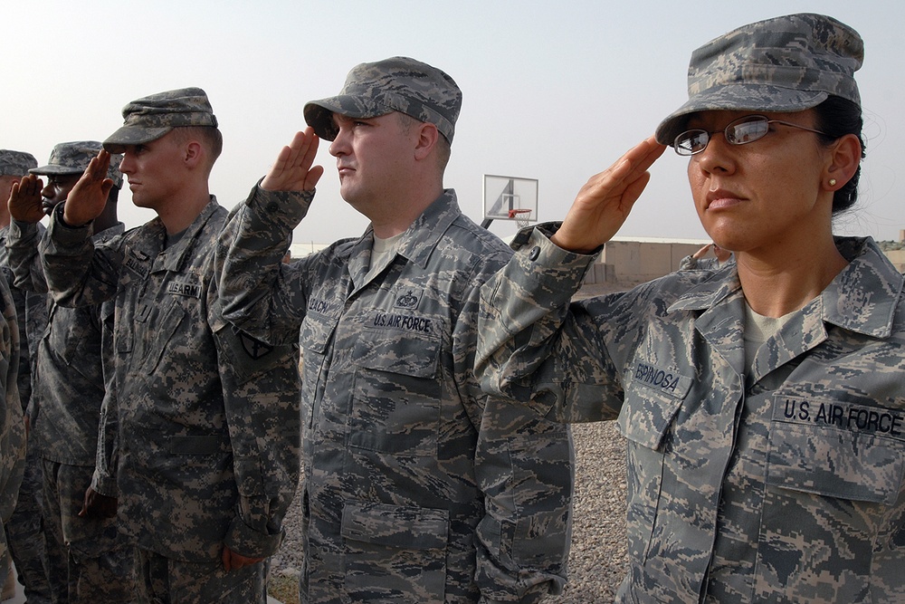 Airmen at Kirkuk Regional Air Base