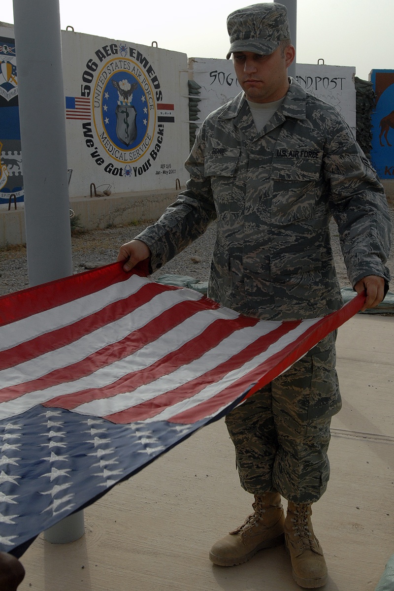 Airmen at Kirkuk Regional Air Base