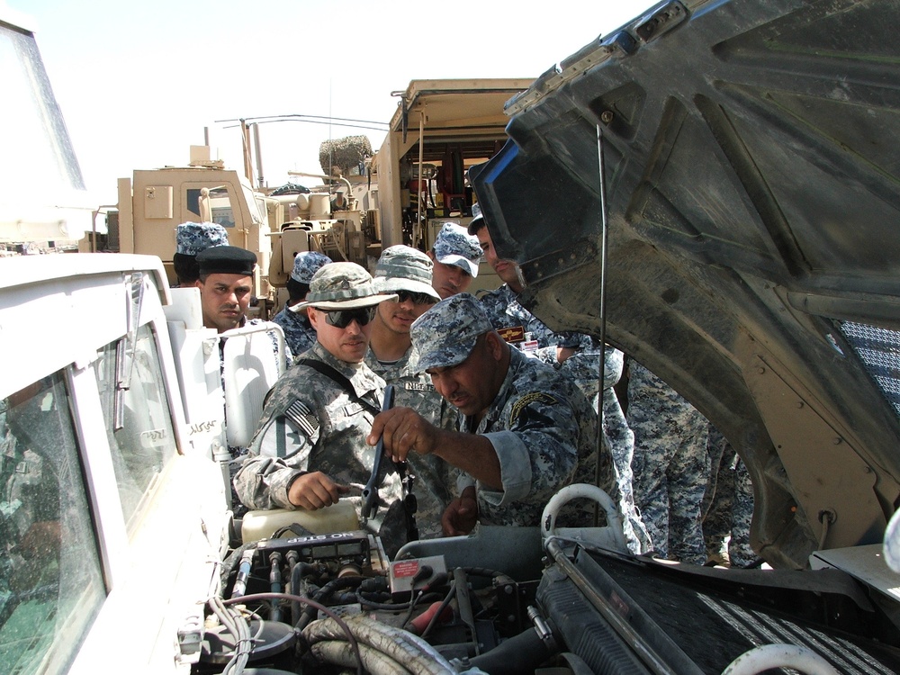 Dragons hold joint Humvee training