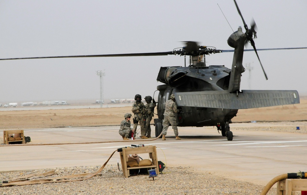 Fueling Up With the 628th General Support Aviation Battalion