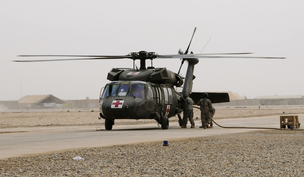 Fueling Up With the 628th General Support Aviation Battalion