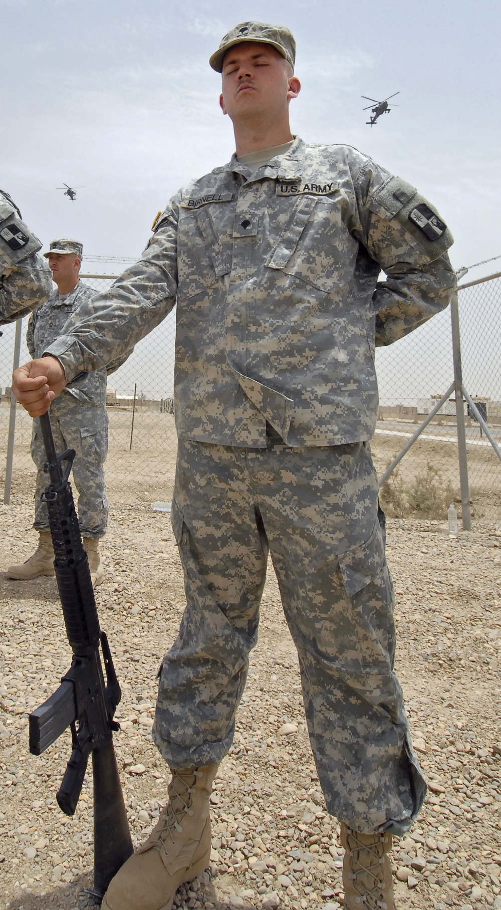 Memorial Day Service at Camp Adder, Iraq