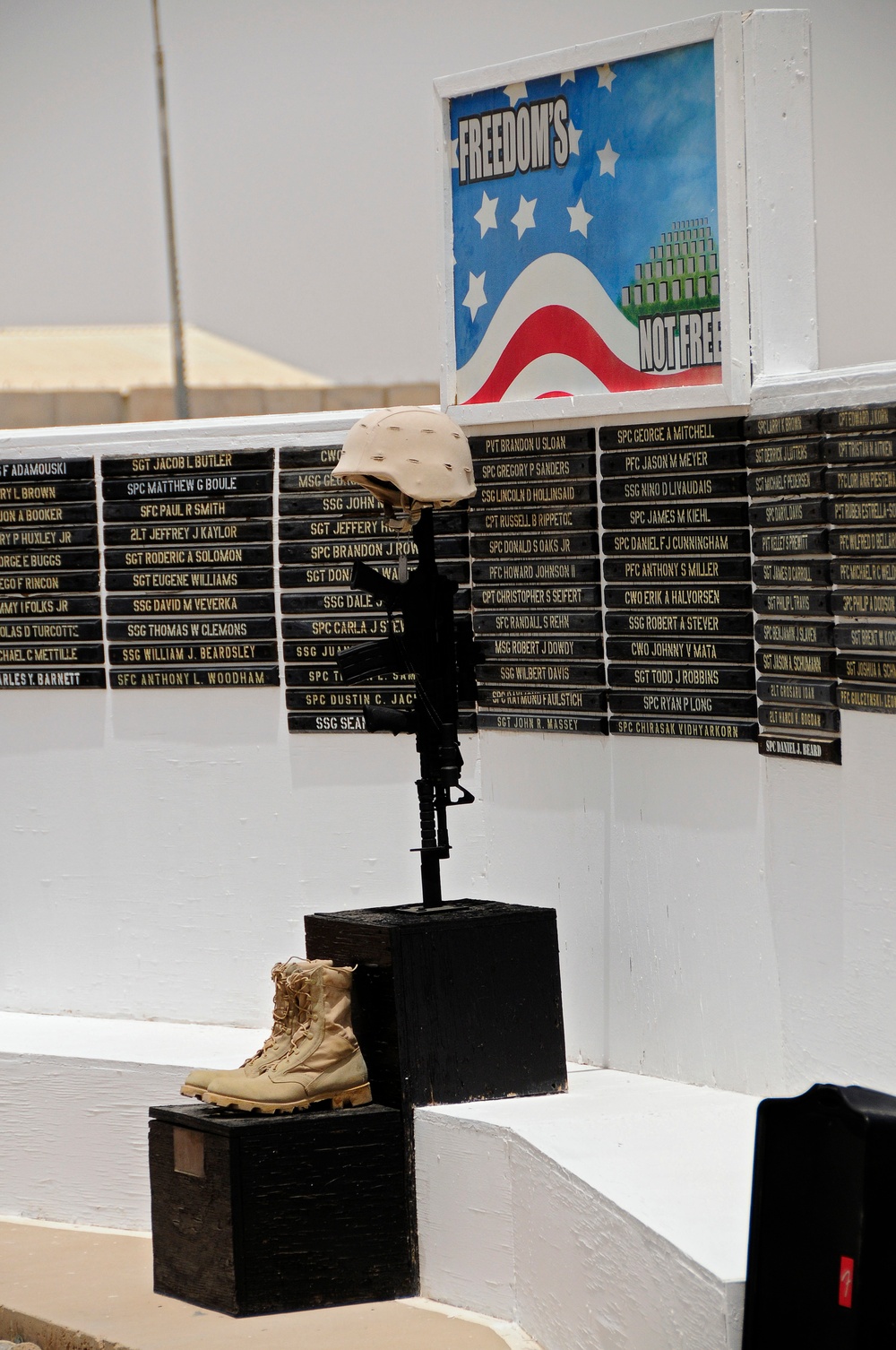 Memorial Day Service at Camp Adder, Iraq