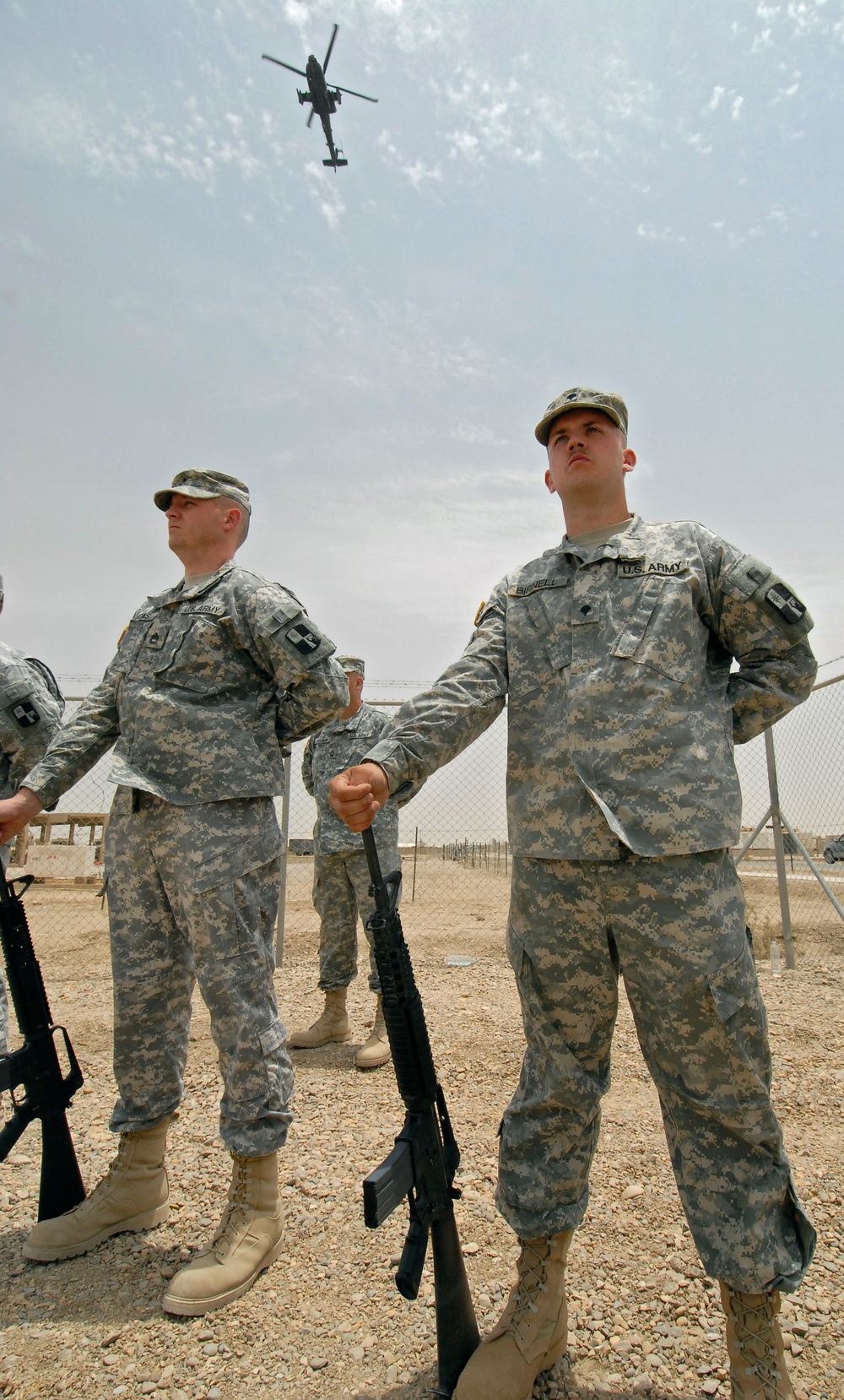 Memorial Day Service at Camp Adder, Iraq