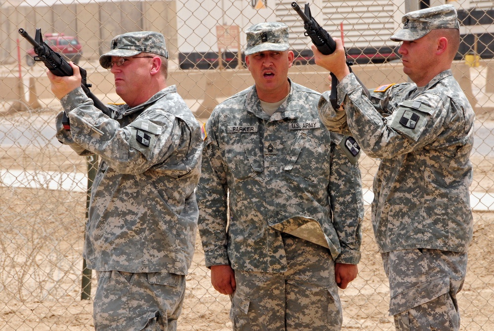 Memorial Day Service at Camp Adder, Iraq