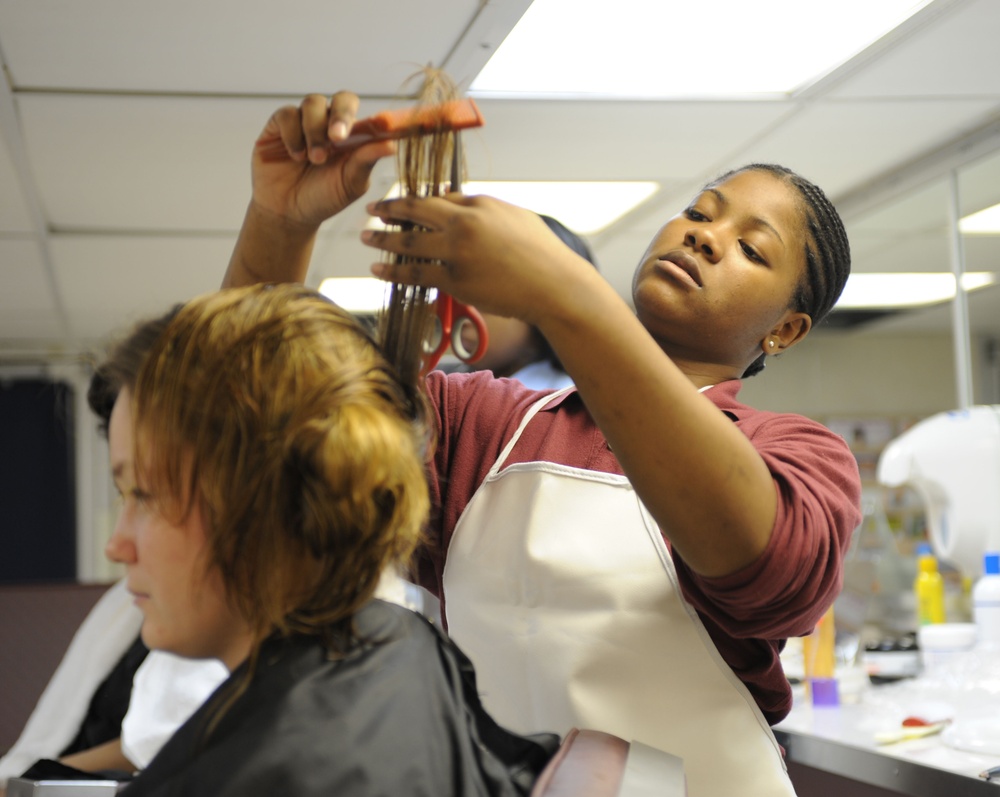 Eisenhower Opens Beauty Salon for Business