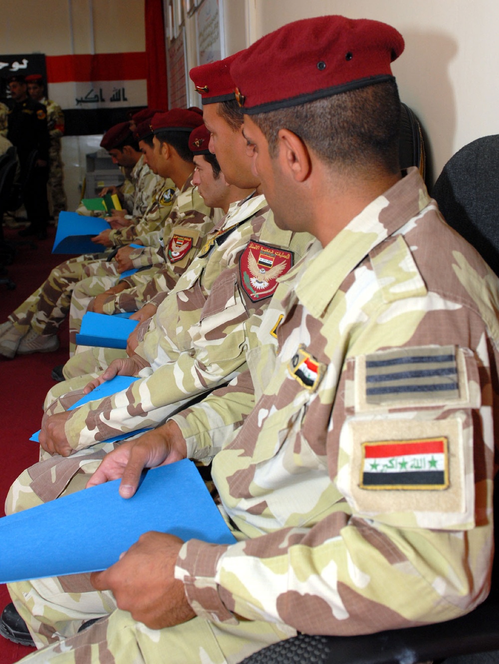 Iraqi Special Operations Forces' small-arms repair course graduates nine