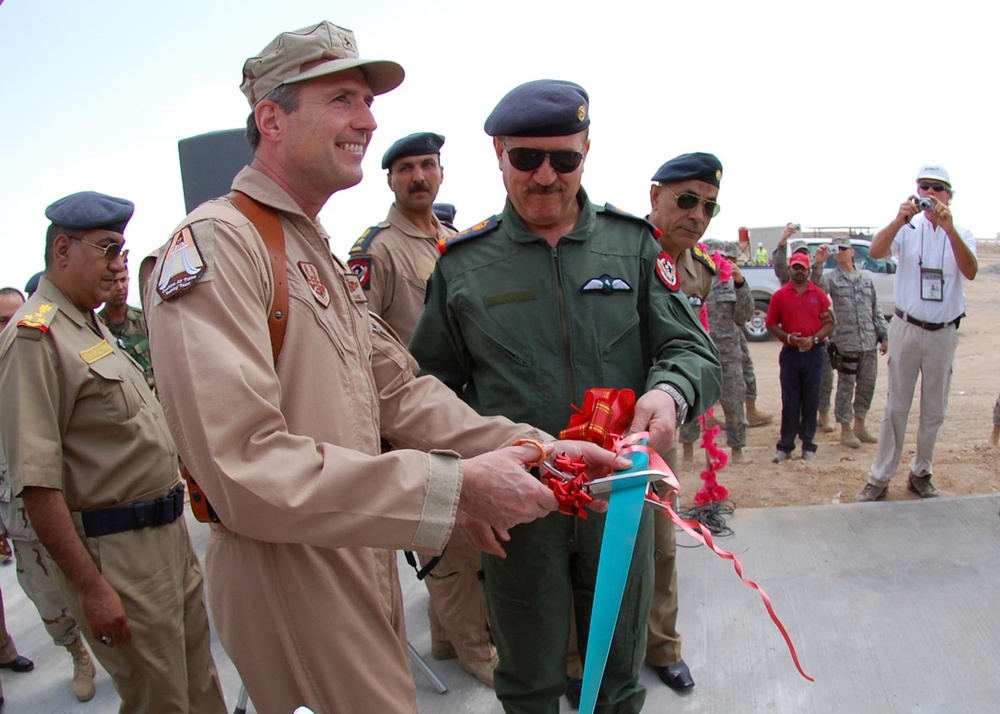 Airmen dedicate 3 new buildings to Iraqi Air Force
