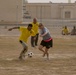 Soccer game Iraqi Army Vs. U.S. Army in , Kirkuk, Iraq
