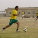 Soccer game Iraqi Army Vs. U.S. Army in , Kirkuk, Iraq