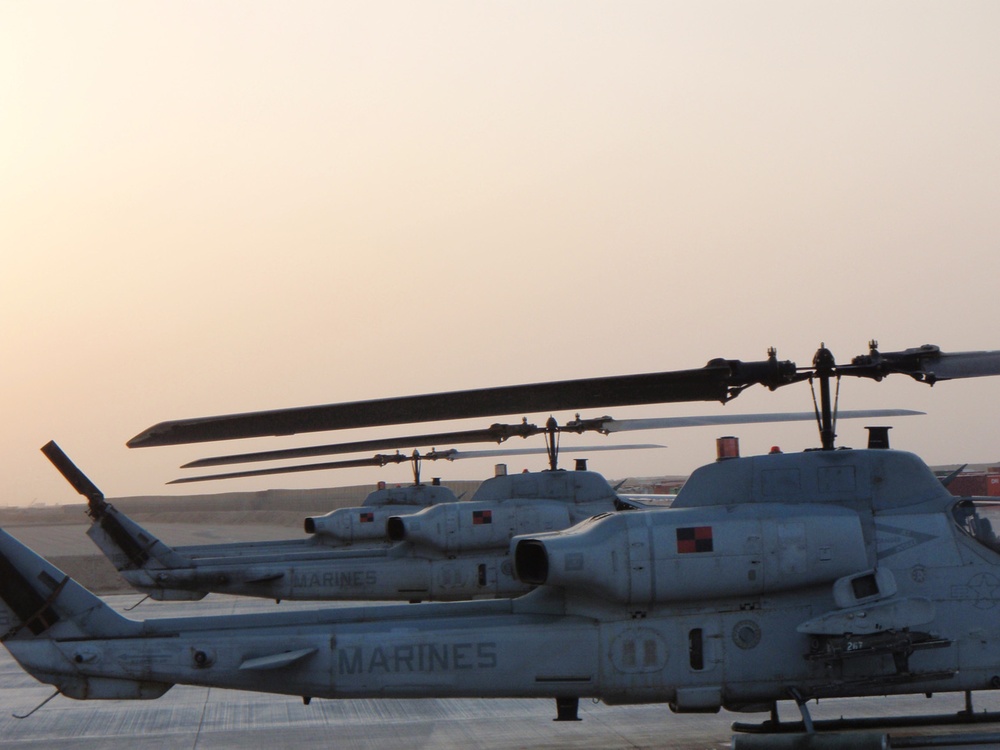Marine Light Attack Helicopter Squadron 167 'Warriors' Successfully and Simultaneously Tackle Operation Iraqi Freedom, Operation Enduring Freedom