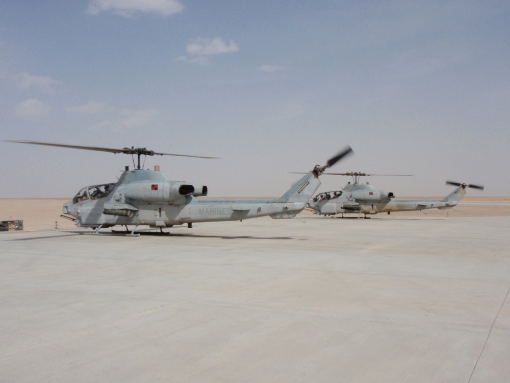 Marine Light Attack Helicopter Squadron 167 'Warriors' Successfully and Simultaneously Tackle Operation Iraqi Freedom, Operation Enduring Freedom