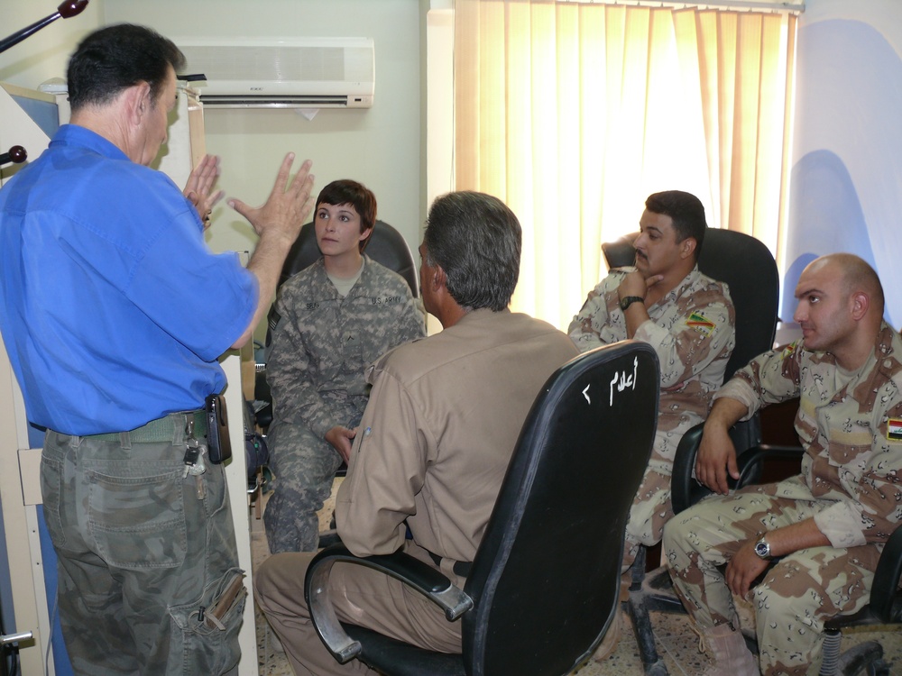 Local soldier brings technical knowledge to develop increased Iraqi army capabilities