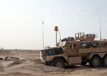 Combat Logistics Battalion 3 Constructs Combat Driver's Course