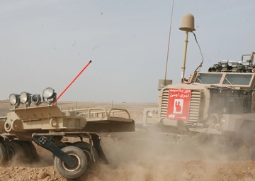 Combat Logistics Battalion 3 Constructs Combat Driver's Course