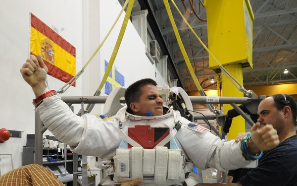 Space training in Houston