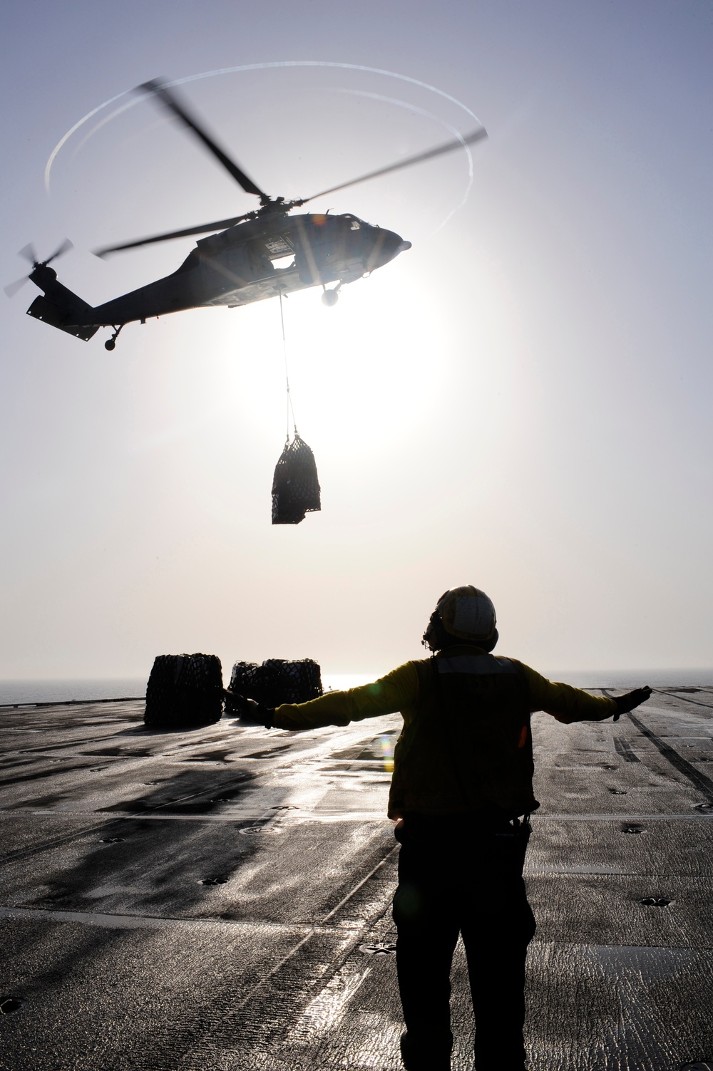 USS Dwight D. Eisenhower On Deployment