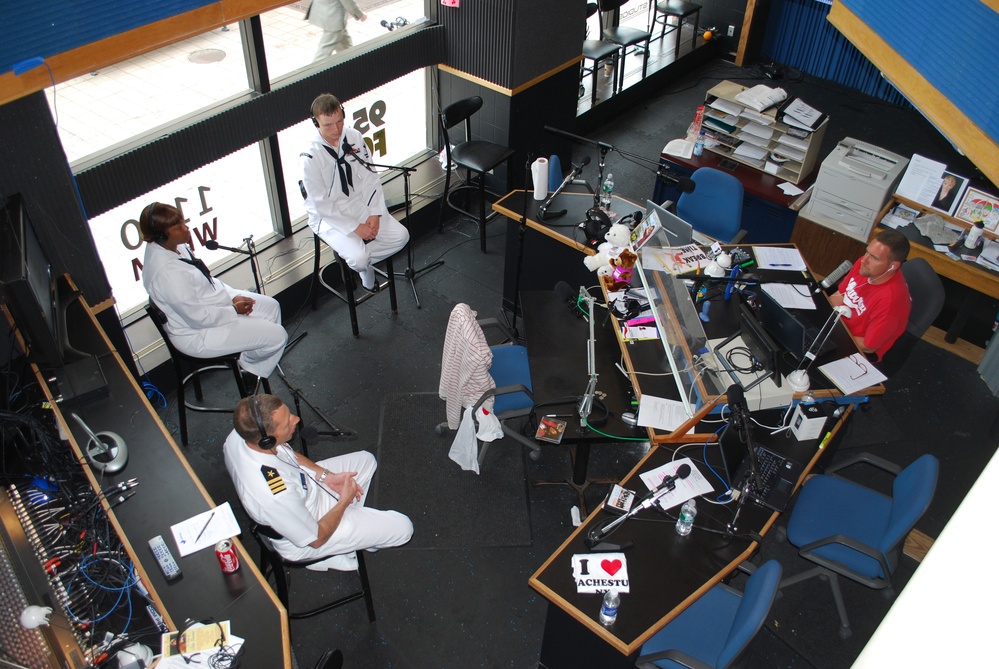 In the studio