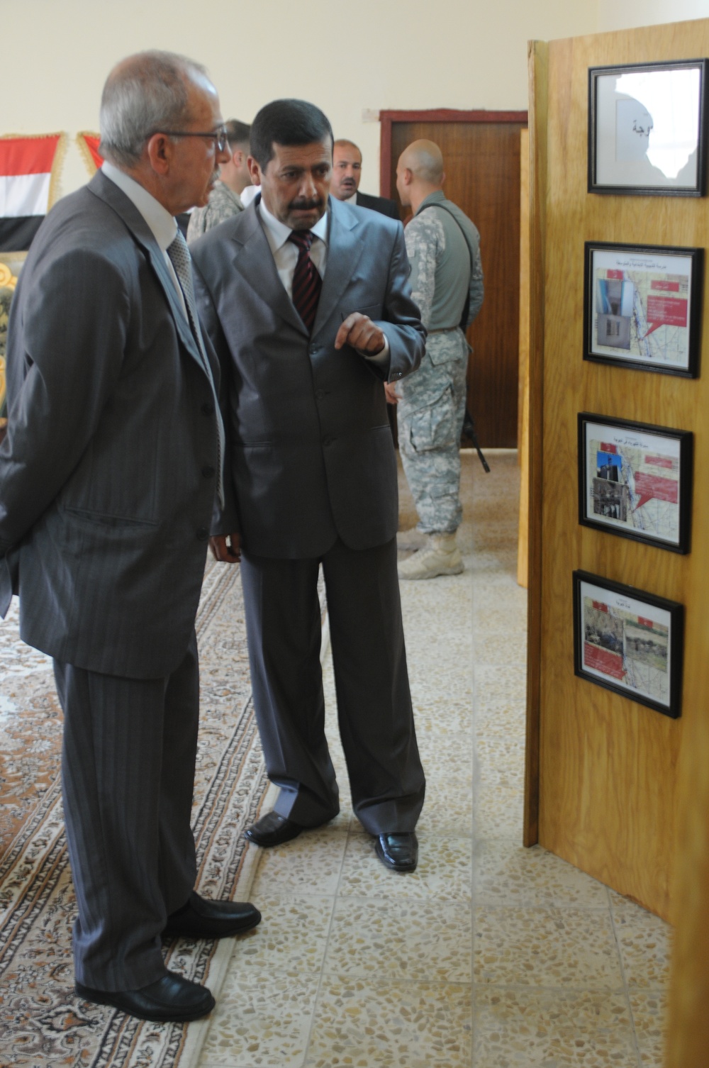 Council meeting in Tikrit