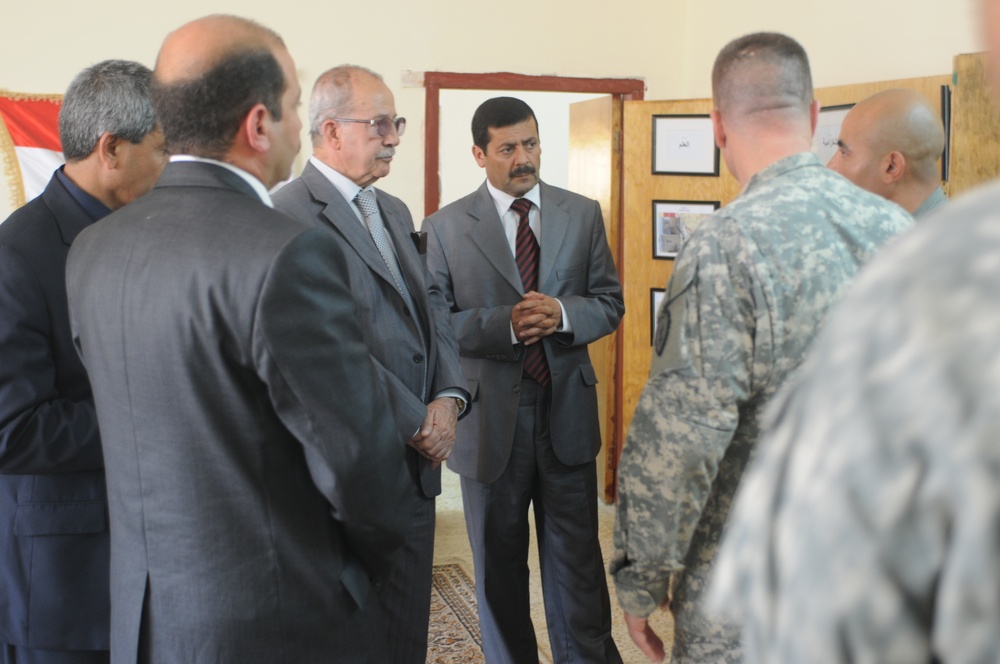 Council meeting in Tikrit