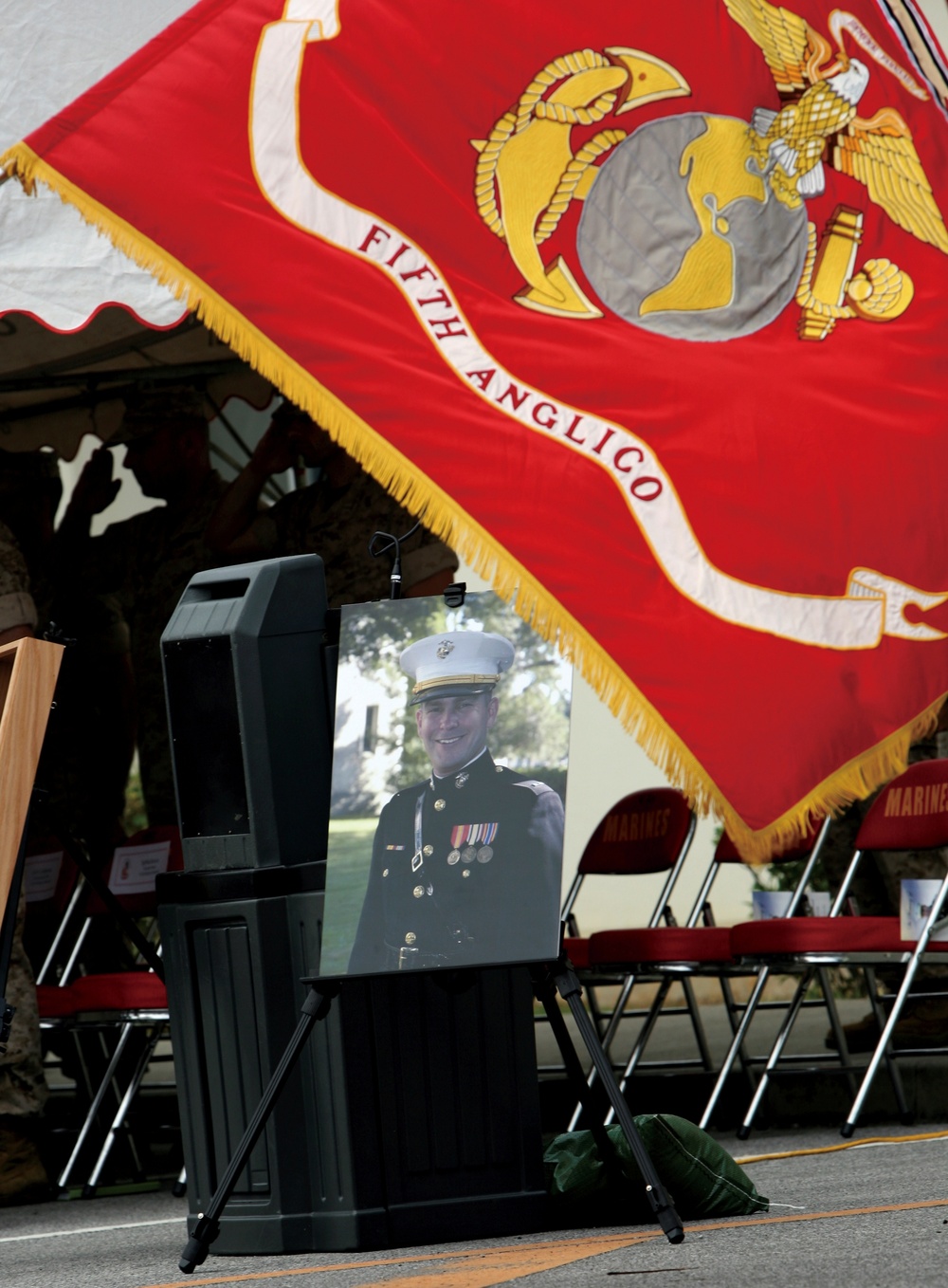 Honoring a Father, Teacher, Fallen Marine188447