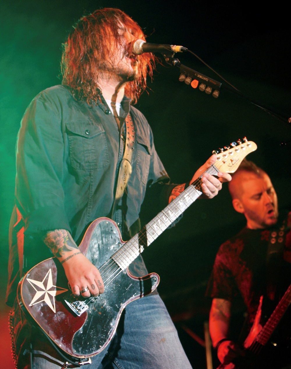 Seether performs for crowd on Okinawa, gains unexpected Corps insight