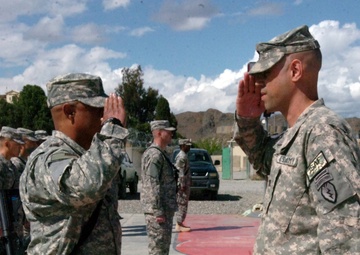 Combat Patch Ceremony