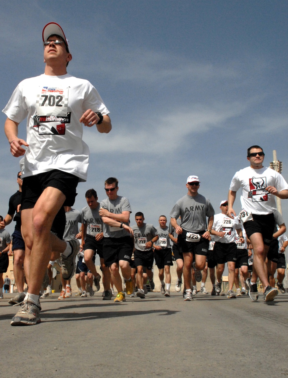 National Guard Soldiers Host Mini-marathon, Uphold Traditions