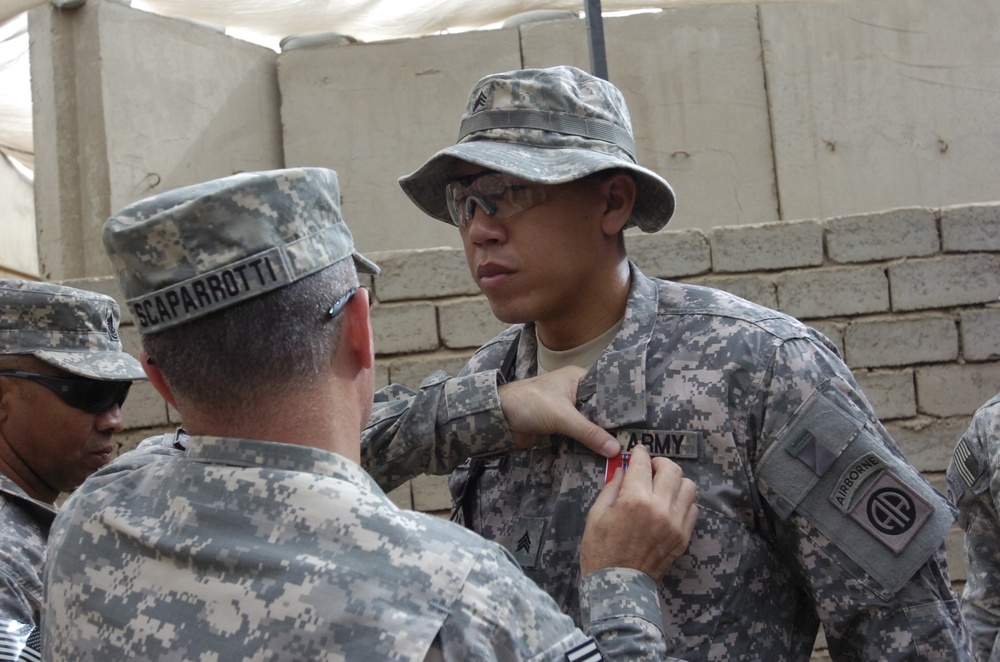Courage in combat earns medic valor award