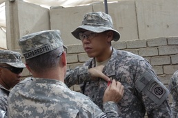 Courage in combat earns medic valor award