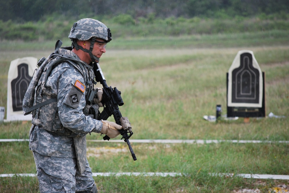 2-300th Field Artillery at the Range