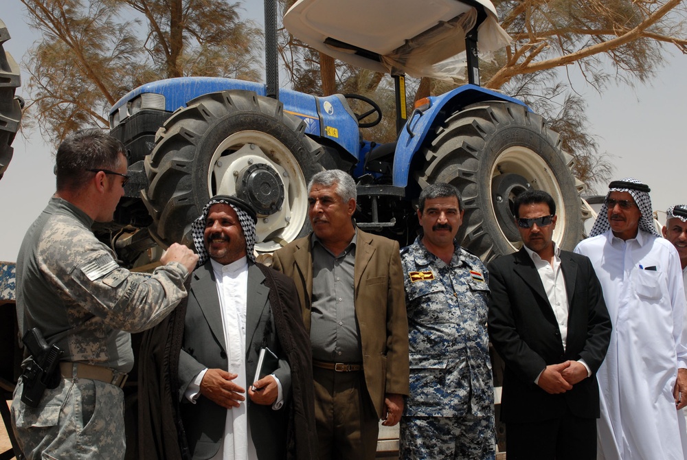 Special Forces, local tribal leaders set tracks to stimulate economic growth in agricultural district
