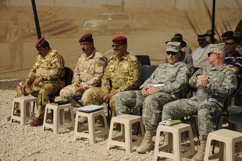 Iraqi army assumes control of Joint Security Station Al Mutanabe