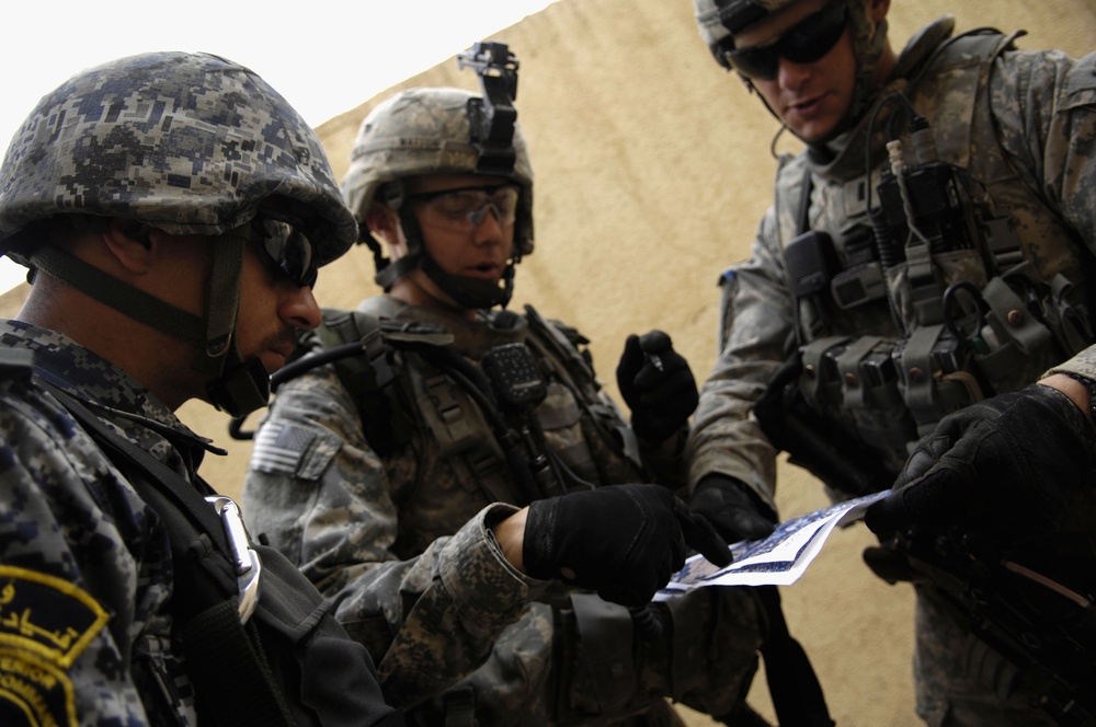 Joint clearing operation in Mosul