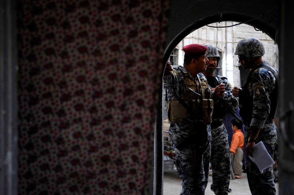 Joint clearing operation in Mosul