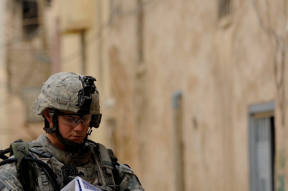 Joint clearing operation in Mosul