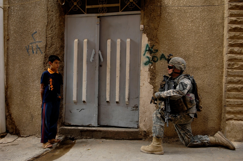 Joint clearing operation in Mosul