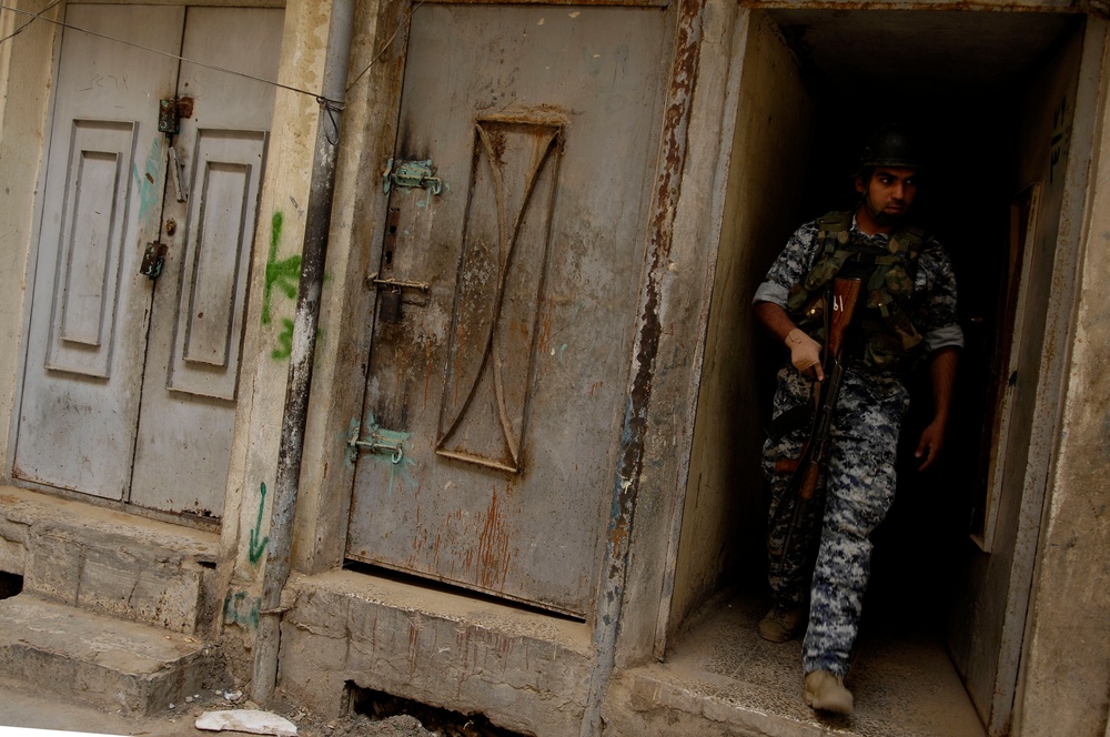 Joint clearing operation in Mosul