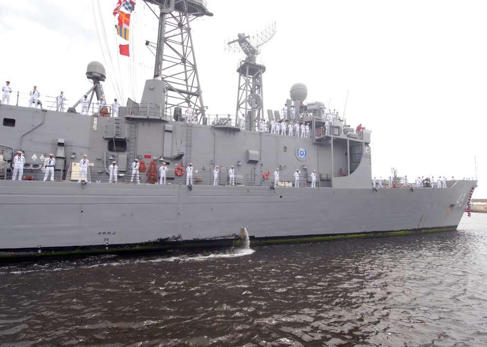 USS Robert G. Bradley Homecoming