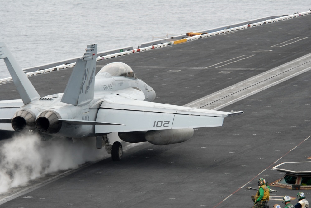 USS Ronald Reagan Flight Operations