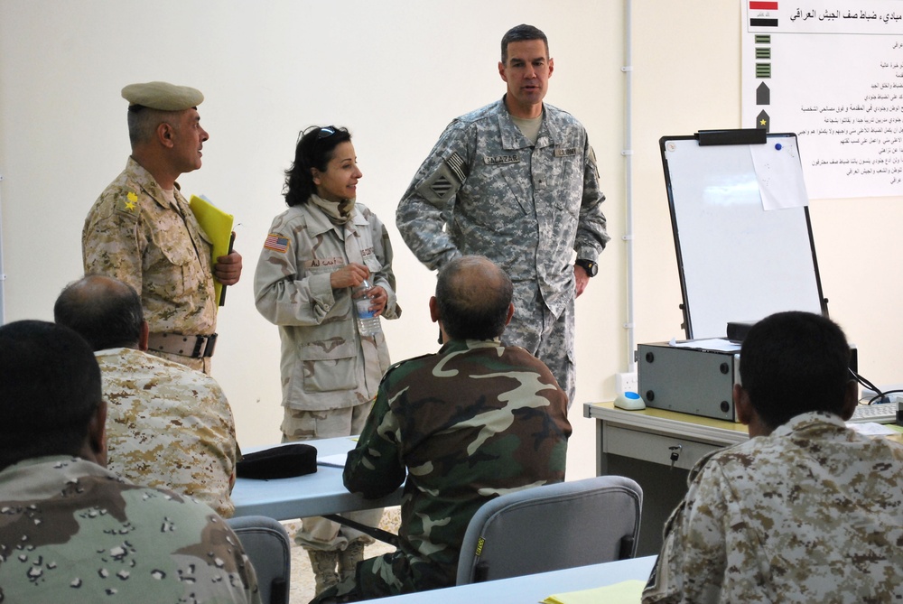 Iraqi Command Sergeants Major Step Into Leadership Roles